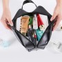 Косметичка Washbag, черная (3 размера)