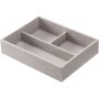 Набор шкатулок в комод 3в1, серый