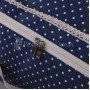 Бокс-сумка Lux синий в горошек, размеры М-ХХЛ