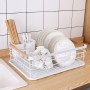 Сушилка для посуды отдельностоящая, белый