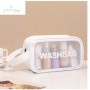 Косметичка Washbag, белая (3 размера)