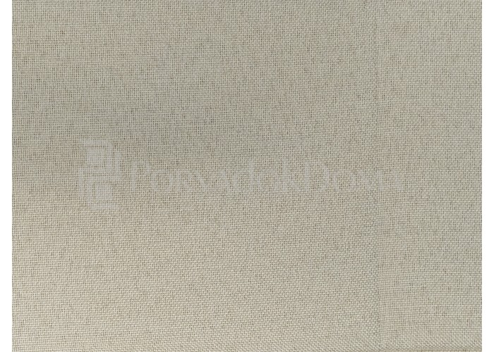 Корзина льняная с деревянной ручкой, бежевая (2 размера)