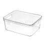 Контейнер прозрачный бытовой с крышкой (3 размера)