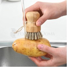 Щетка круглая, натуральная