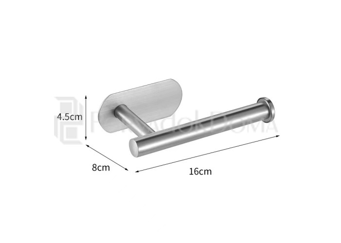 Держатель для рулона бумаги мателлический (2 цвета)