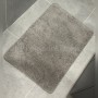 Коврик в ванную прямоугольный 90*60см, светлый графит