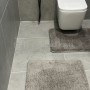 Коврик в ванную U образный 60*50см, графит