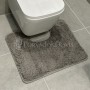 Коврик в ванную U образный 60*50см, графит