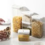 Контейнер для сыпучих с герметичной крышкой, 3 размера