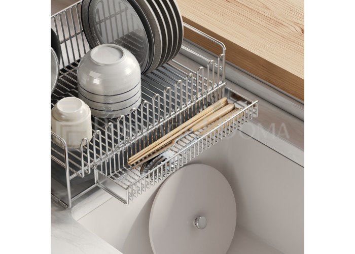 Сушилка для посуды, нержавеющая сталь