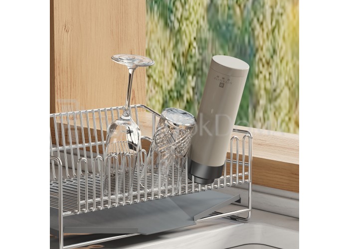 Сушилка для посуды, нержавеющая сталь