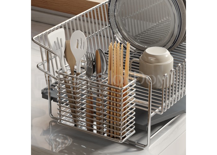 Сушилка для посуды, нержавеющая сталь