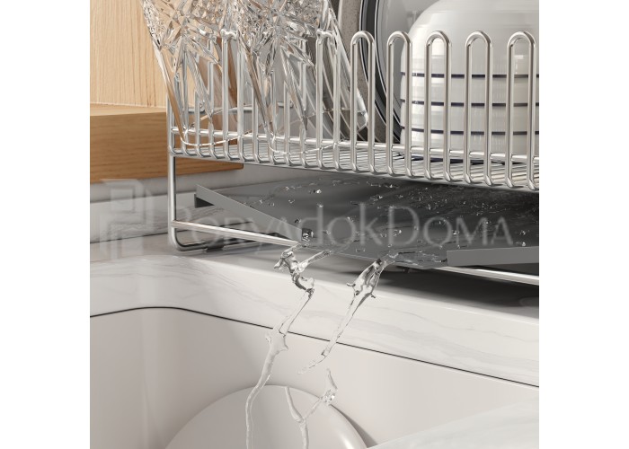 Сушилка для посуды, нержавеющая сталь