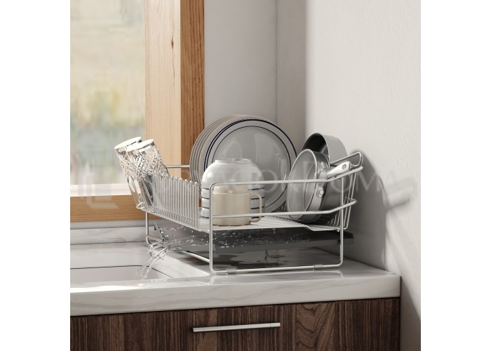 Сушилка для посуды, нержавеющая сталь