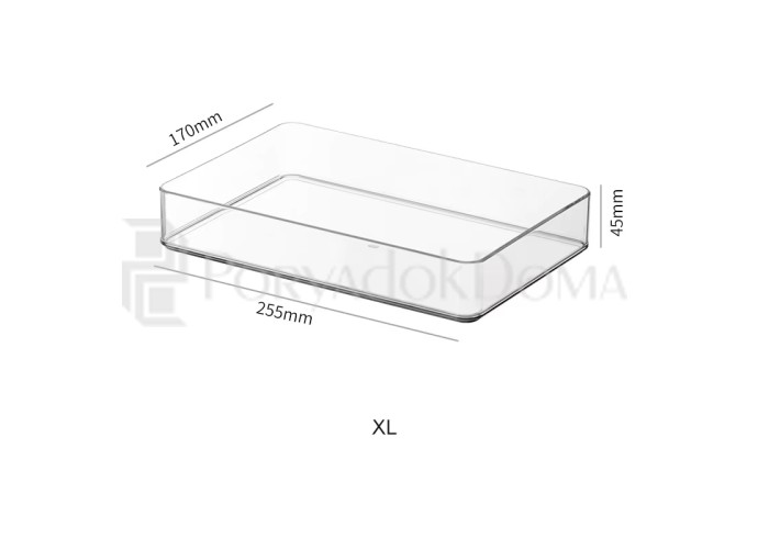Органайзеры-конструктор для ящика Form, 4 размера