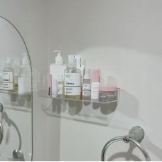 Акриловая подвесная полка, без сверления